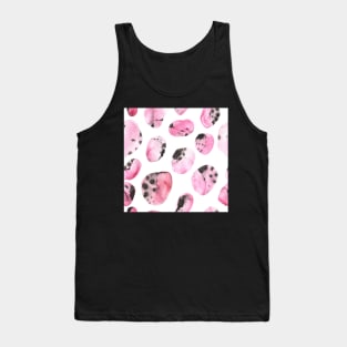 watercolor polka dots seamless pattern Tank Top